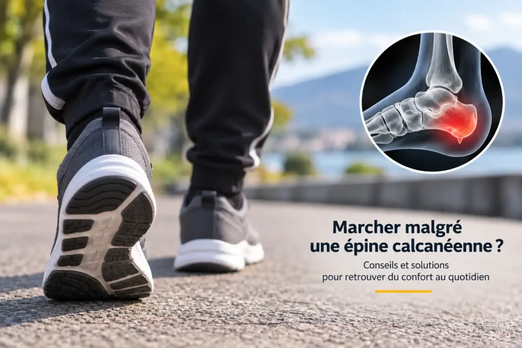Peut-on marcher avec une épine calcanéenne