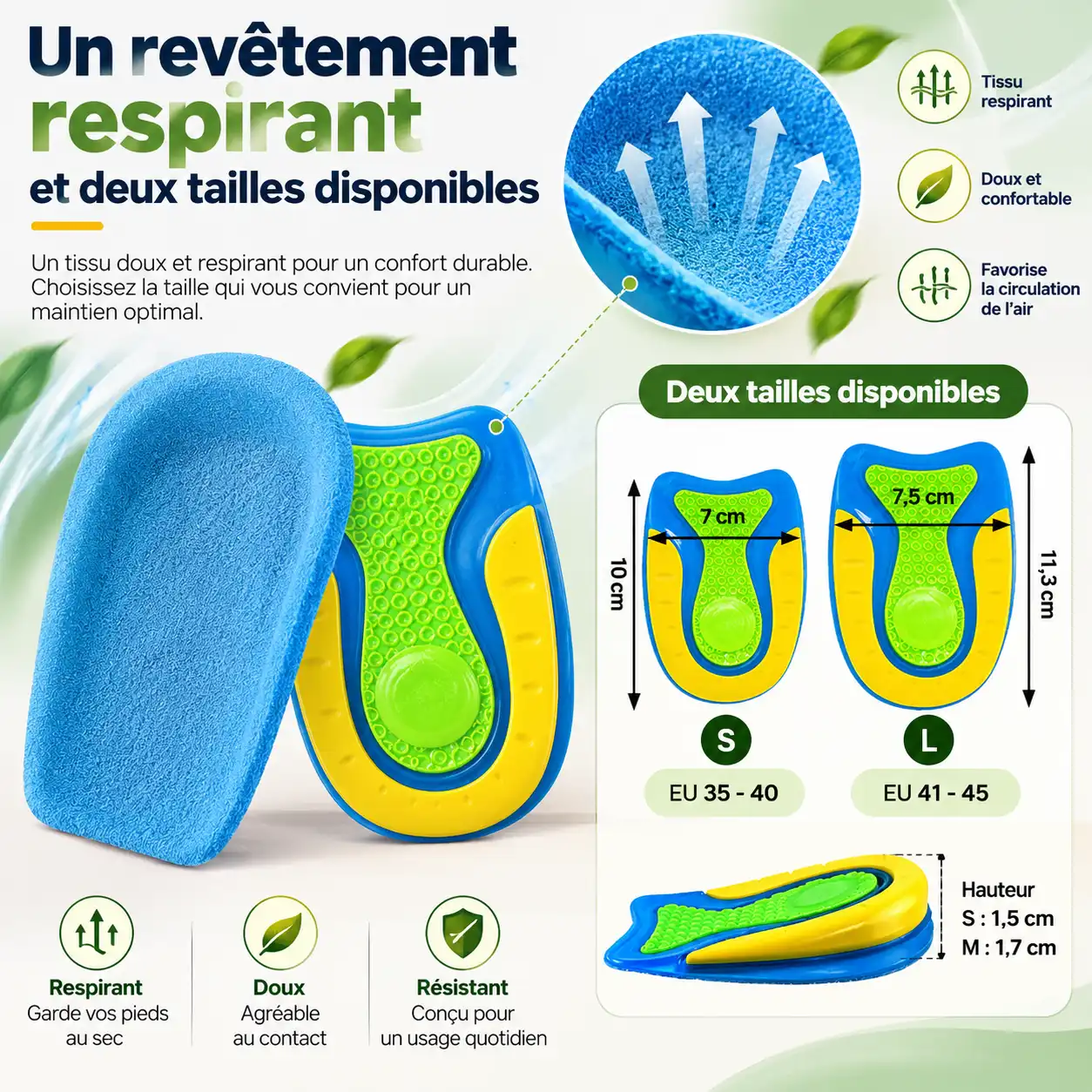 talonnette tendon d'achille decathlon