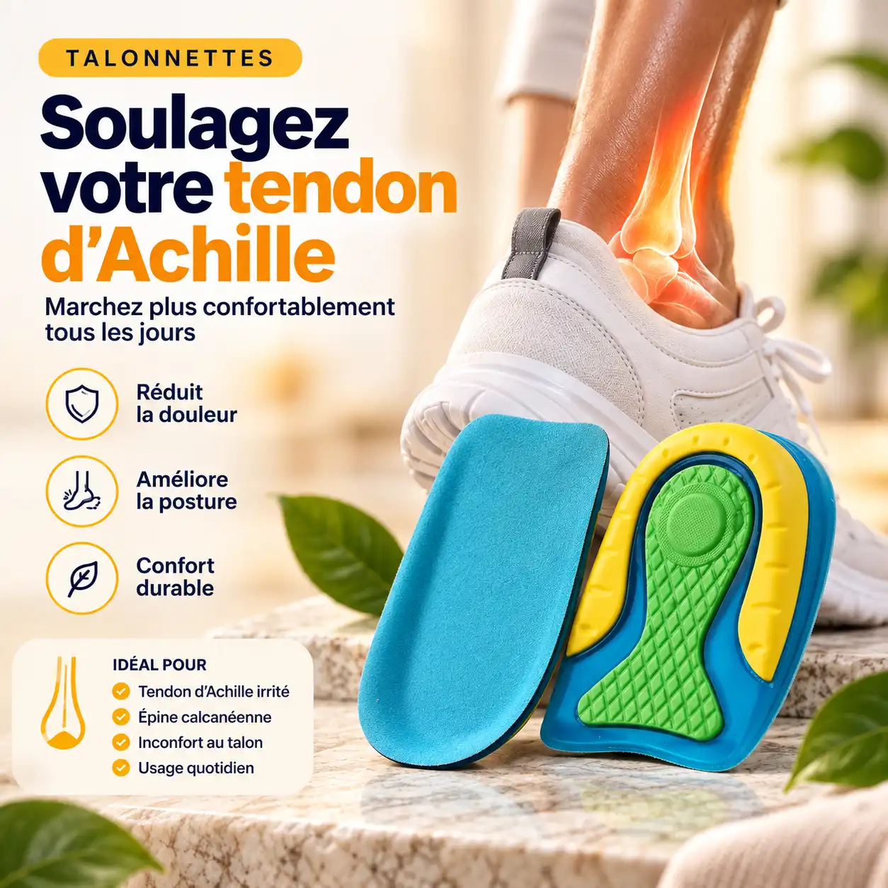 talonnette tendon d'achille